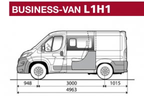 Fiat Ducato Business-Van L1H1